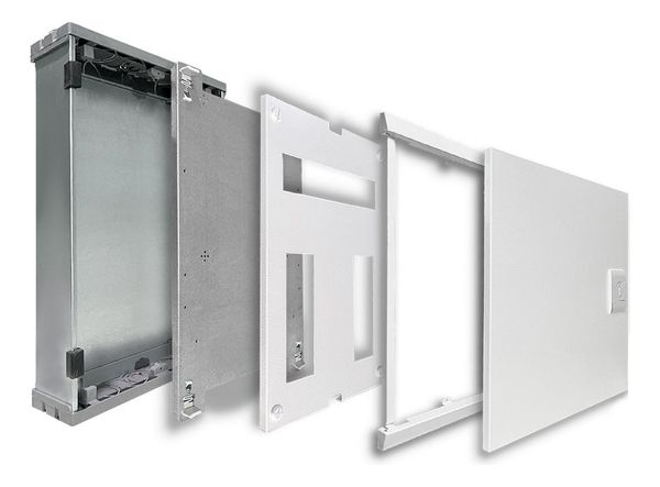 Quadro Distribuição E Proteção Embutir P/18 Polos X Volt