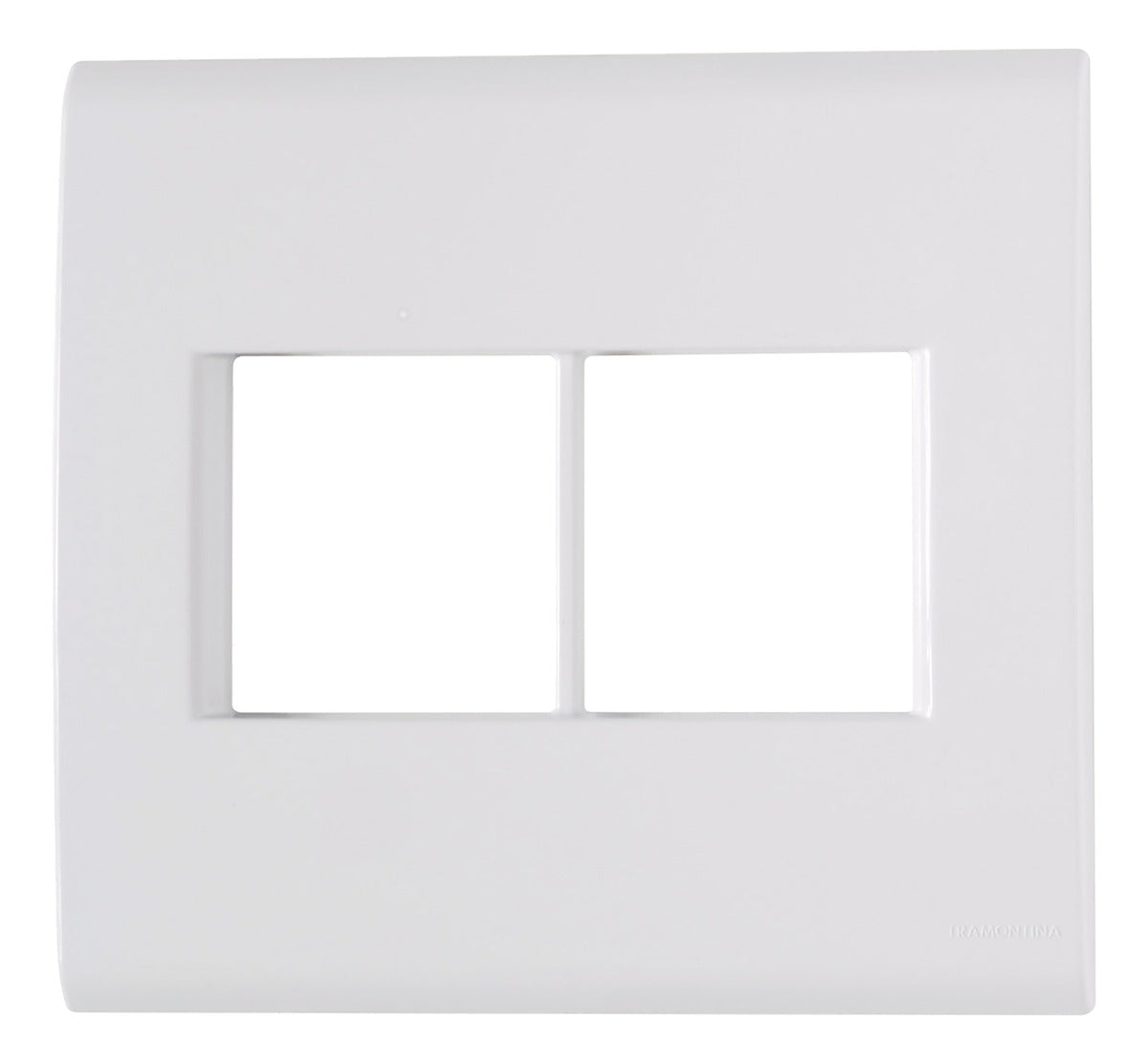 Placa 4x4 4 Postos Liz Branco - Tramontina