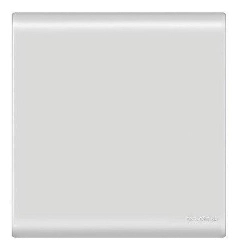 Placa 4x4 Cega Liz Branco - Tramontina