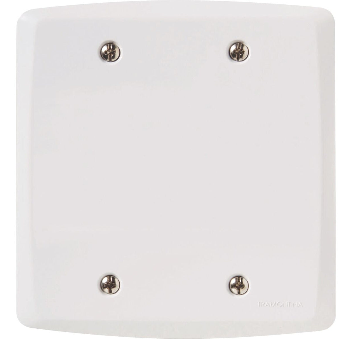 Placa 4x4 Cega Lux Branco - Tramontina