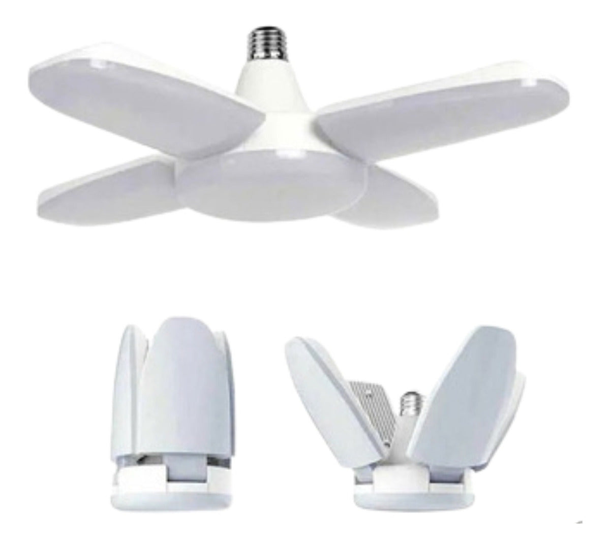 Lampada Led Luminária Petalas Multifuncional Dobrável Salão