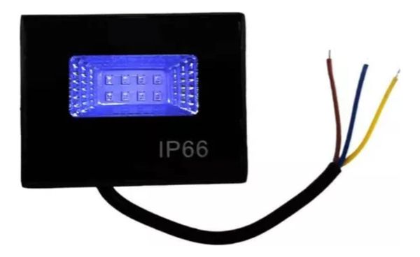 Refletor 10w Led Ultra Violeta Luz Negra Festas Dj Aaatop
