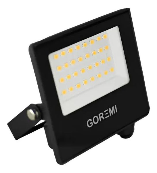 Refletor Externo 50w Ip65 3000k - Goremi Glr-50w/a Pt/bq