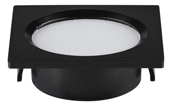 Spot Woody Slim 2w 150º Ip20 3000k Quadrado Irc80 Gaya Estrutura Preto