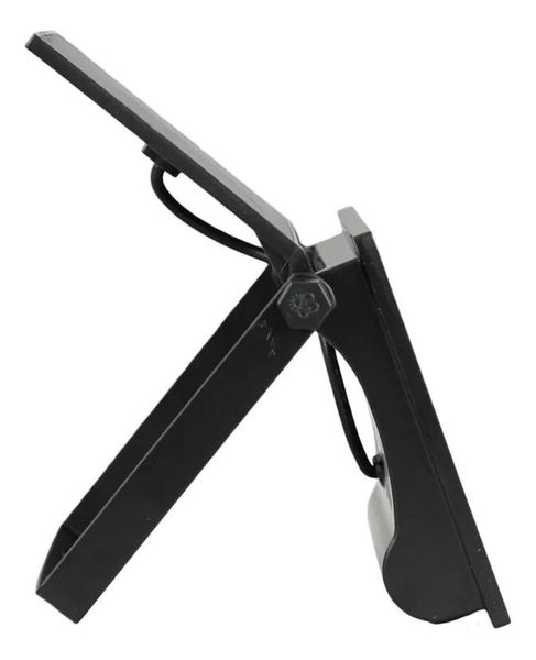 Refletor Solar Led 50w Placa Recarregável A Prova D'água Dobrável Ajustável Carcaça Preto Luz Branco-frio (6000k-6500k)