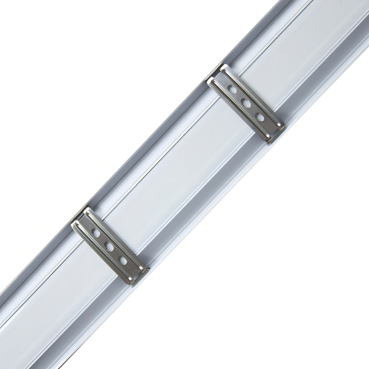 Luminária Linear Led Slim 60cm 18w Sobrepor Bivolt 6000k Cor