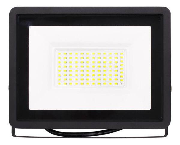 Refletor Led 100w Bivolt Prova D'agua C/ Sensor De Presença