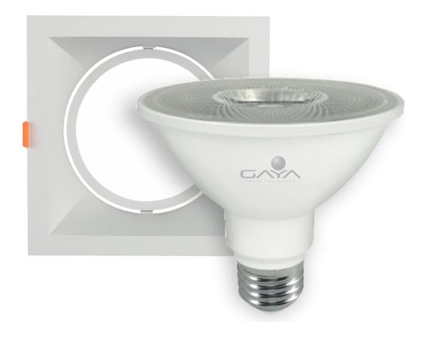 Spot Embutir Antiofuscante Branco Lâmpada 9w 4000k Irc 95