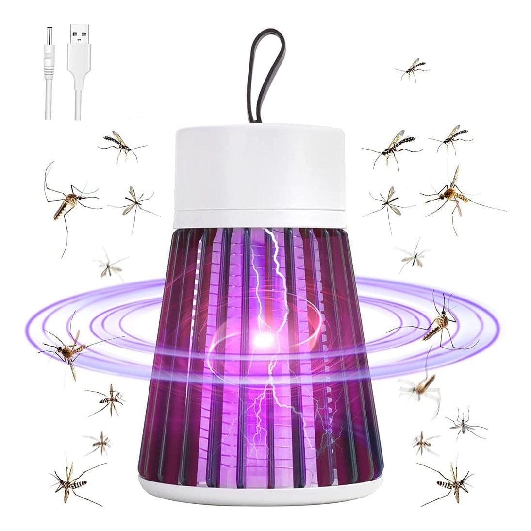 Armadilha Mata Mosquito Repelente Led Uv Eletrônico Pernilongo Insetos 110v/220v