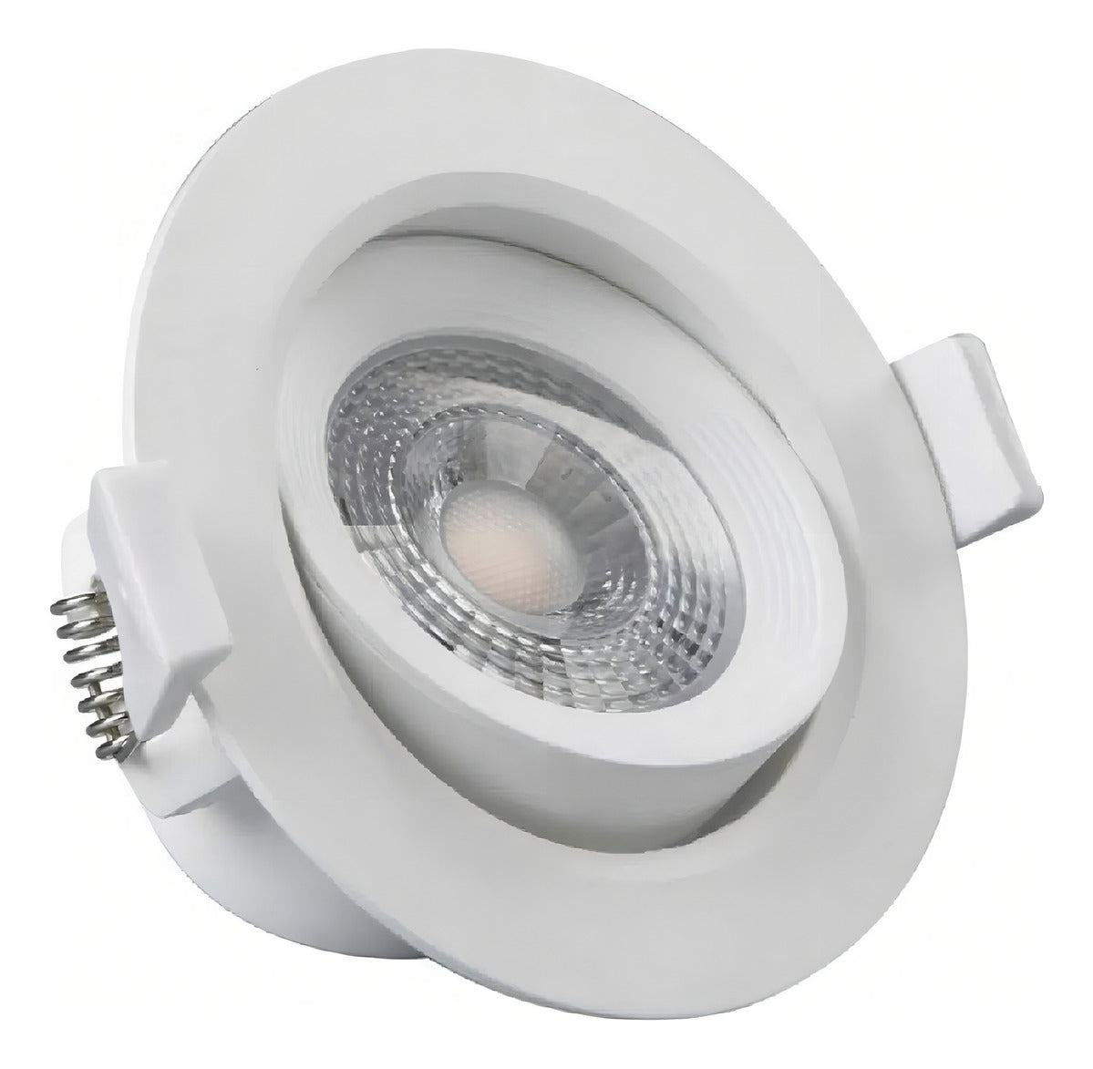10 Spot De Led 5w Branco Quente 3000k Redondo Bivolt 110v/220v