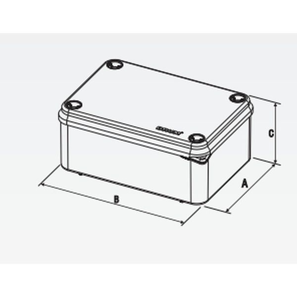 BRBO07 Caixa Passagem Pvc IP66 300x220x120 Brum