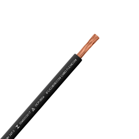Cabo Flexível 1kV 120,00mm Preto  Cobrecom - Vendido Por Metro