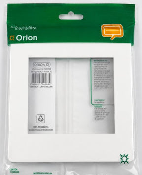 Placa 4x4 6 Postos Orion – Suporte para 6 Módulos de Tomadas e Interru