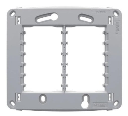 Suporte 4x2 3 Postos Orion – Base para 3 Módulos de Tomadas e Interrup