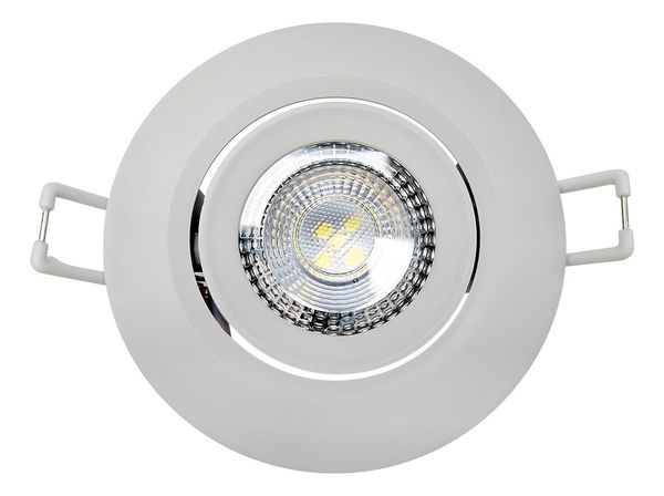 Spot Authentic LED Embutir Avant Redondo Branco Frio 6500K 3W Bivolt