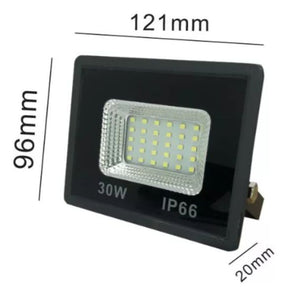 Refletor Uv Led 30w Luz Negra Balada Bivolt Festas Dj Roxo