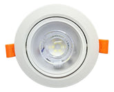 Spot Embutir Redondo Led 9w Direcionável Bivolt