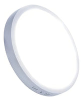 Plafon LED de Sobrepor 12W Redondo 6500K - Luz Branca Fria e Moderna