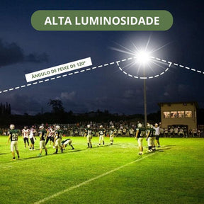 Refletor Led 400w Ip66 6500k Holofote Prova D´água