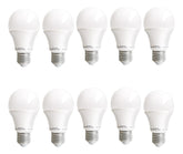 Kit com 10 Lâmpadas LED 12W 6500K - Iluminação Branca Fria e Econômica