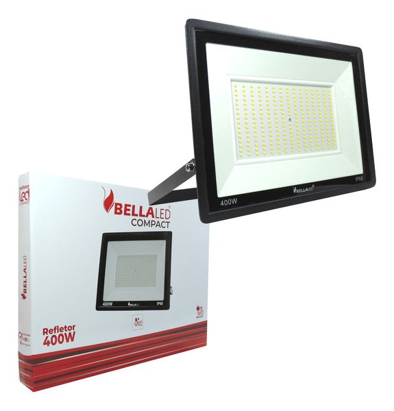 Refletor Led Smd Slim Ip66 400w 6500k