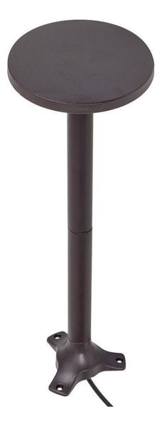 Poste Balizador Mini Eclipse Marrom - 6w- 3000k- Bivolt