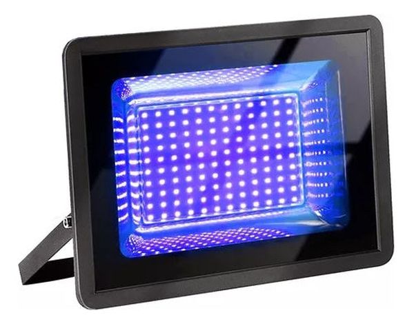 Refletor 300w Led Azul Prov Dagua Holofote Bivolt Aaatop Cor da carcaça Preto 110V/220V