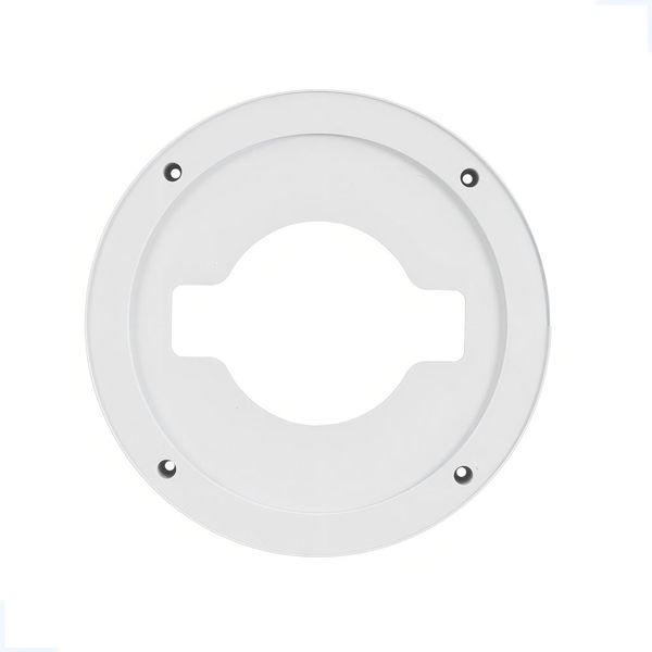 Suporte Para Plafon Borda Infinita 18w Sobrepor Redondo Gaya Cor Branco