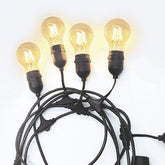 Varal De Luzes Para Área Interna E Externa 5 Soquetes 5m