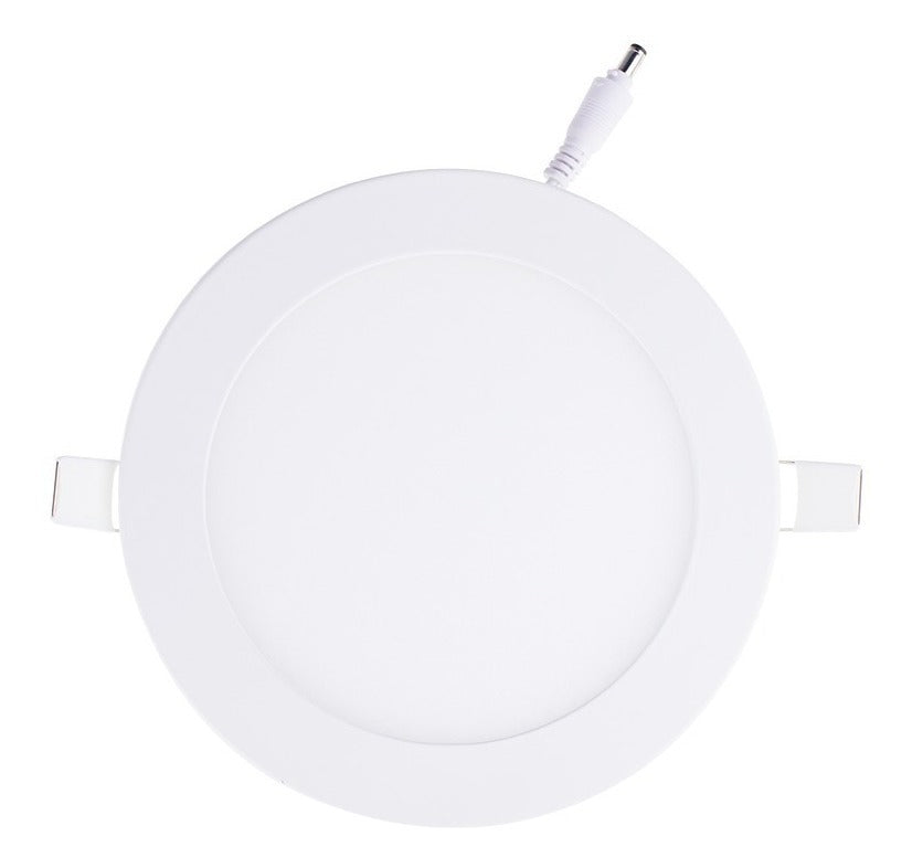 Plafon LED 12W Redondo 6500K - Iluminação Branca Fria e Econômica