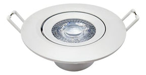 Spot Authentic LED Embutir Avant Redondo Branco Frio 6500K 3W Bivolt