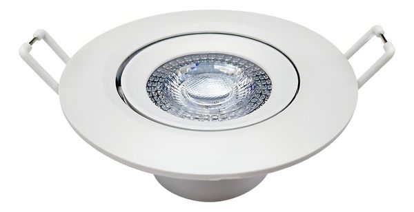 Spot Authentic LED Embutir Avant Redondo Branco Frio 6500K 3W Bivolt