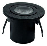 Spot Wood Redondo Direcionável Ip20 Bivolt 3000k Gaya Estrutura Preto