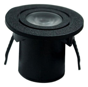 Spot Wood Redondo Direcionável Ip20 Bivolt 3000k Gaya Estrutura Preto