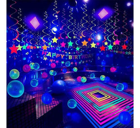 Refletor 20w Led Luz Negra Fluorescente Balada Festa