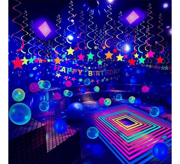 Refletor 20w Led Luz Negra Fluorescente Balada Festa