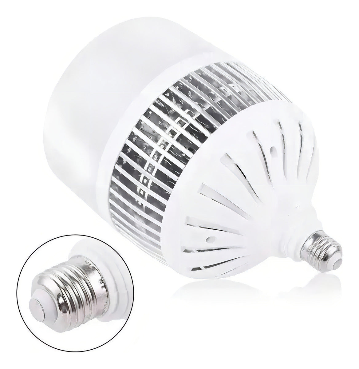 Lâmpada Led Bulbo Alta Potência 80w E27 Luz Branco-frio 110V/220V