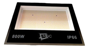 Refletor Led 800w Holofote Prova Dágua Ip66 Branco Frio