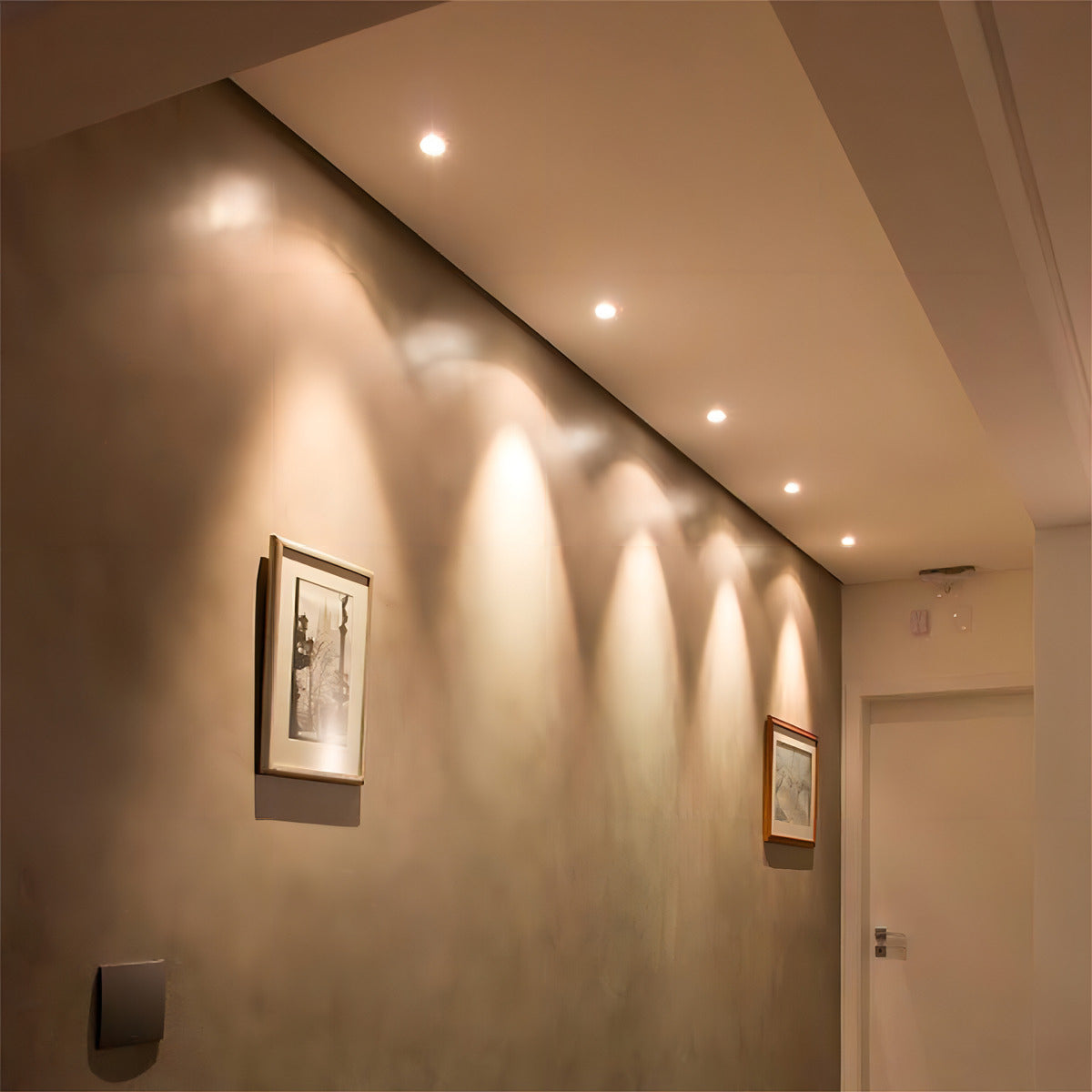 10 Spot De Led 5w Branco Quente 3000k Redondo Bivolt 110v/220v