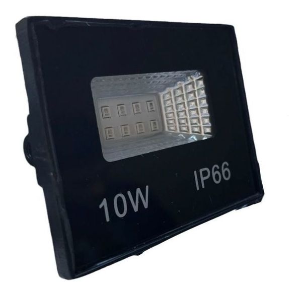 Refletor Holofote 10w Luz Negra Led Efeito Neon Festa