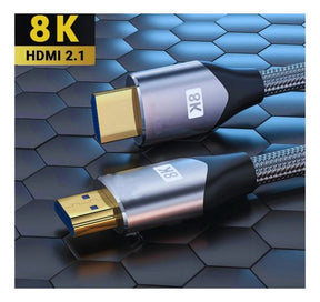 Cabo Hdmi 8k Ultra Hd 2.1 Ps5 Xbox Blu-ray Projetor 5 Metros