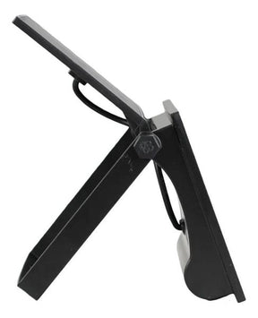 Refletor Solar Led 50w Placa Recarregável A Prova D'água Dobrável Ajustável Carcaça Preto Luz Branco-frio (6000k-6500k)