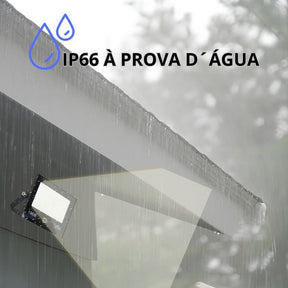 Refletor Led 100w Smd Prova D´água Ip66 Holofote 6500k Slim