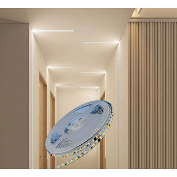 10m Fita Led 120led/m 110v / 220v Direta Energia Para Perfil Cor da luz Branco-quente