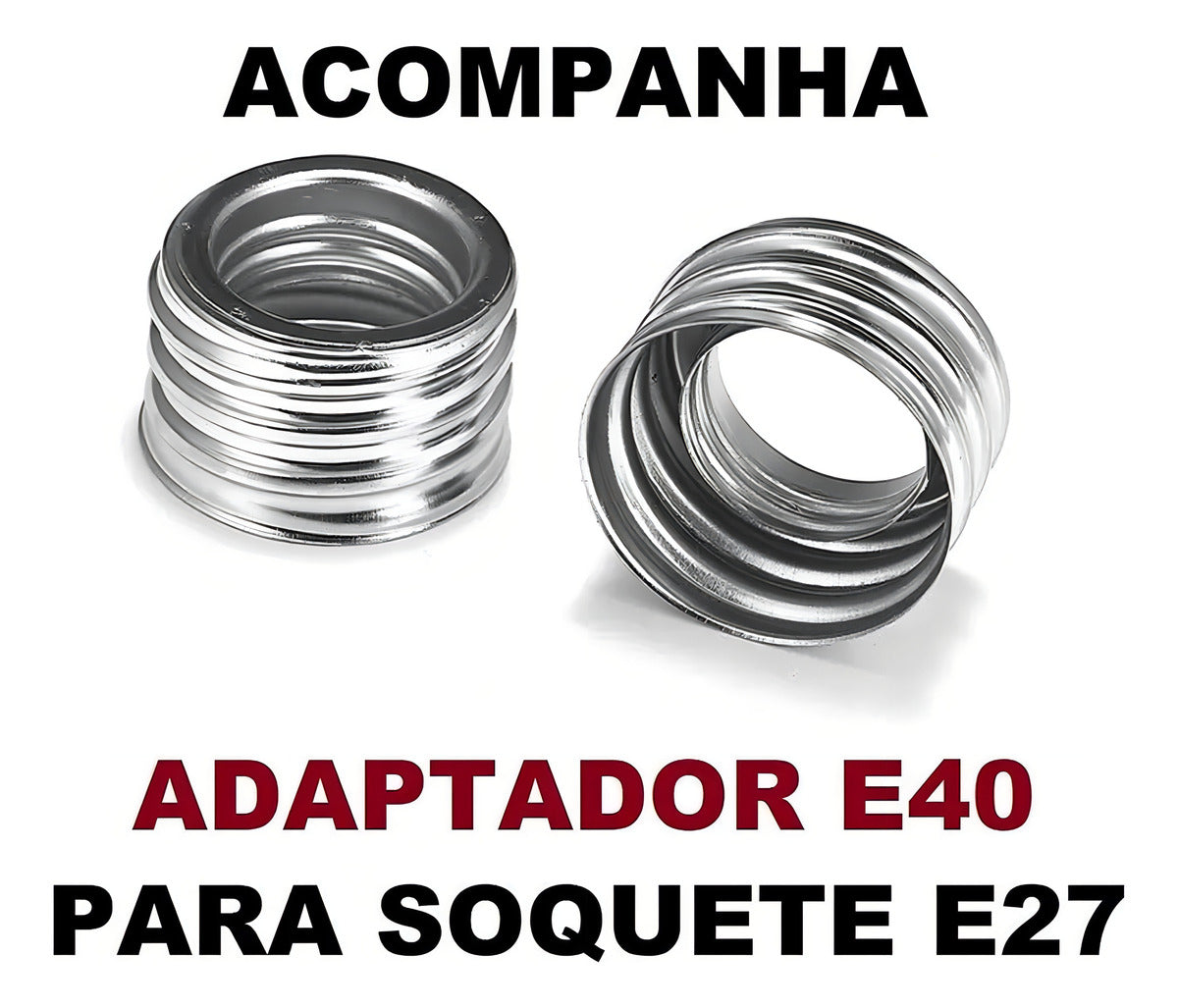 Lâmpada Led Bulbo Alta Potência 80w E27 Luz Branco-frio 110V/220V