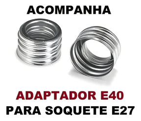 Lâmpada Led Bulbo Alta Potência 80w E27 Luz Branco-frio 110V/220V