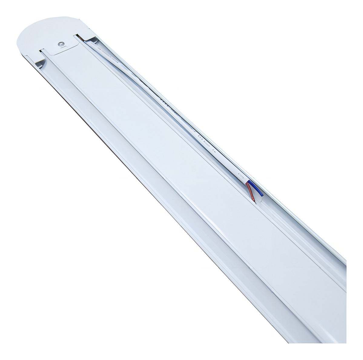 Luminária Linear Led Slim 60cm 18w Sobrepor Bivolt 6000k Cor