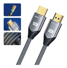 Cabo Hdmi 2.1 8k Gold Ultra Hd Ps5 Xbox Series X/s 3 Metros
