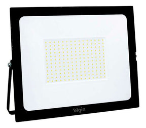 Refletor Led 200w Bivolt Branco Frio 6500k Ip65 - Elgin Cor da carcaça Preto Cor da luz Branco-frio 110V/220V