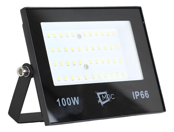 Refletor Led 100w Smd Prova D´água Ip66 Holofote 6500k Slim